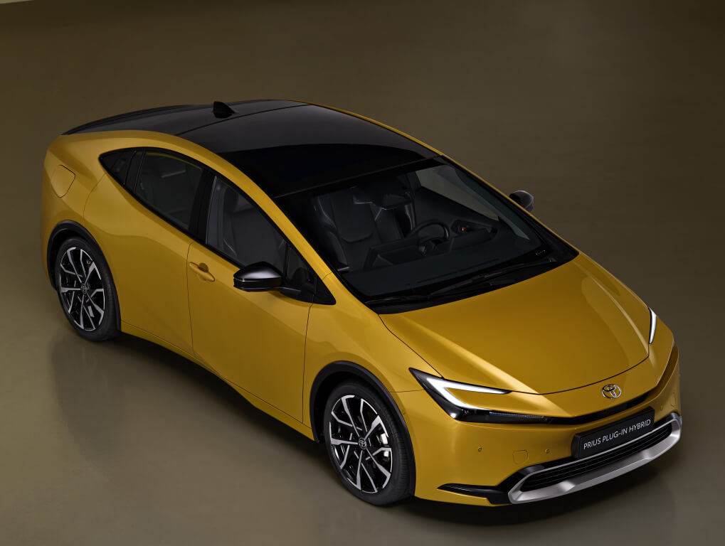 Toyota Prius: frontal.