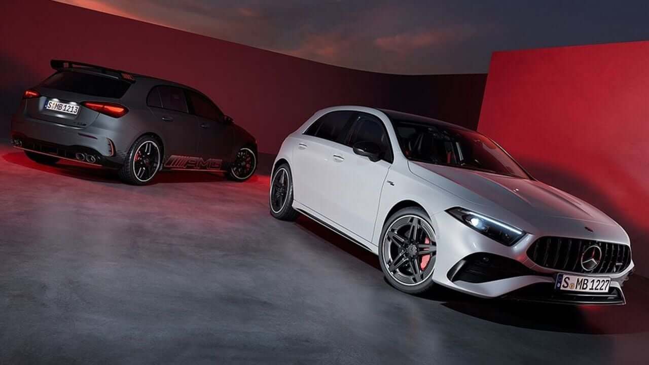 Mercedes-Benz Clase A 2023, versiones básica y AMG.