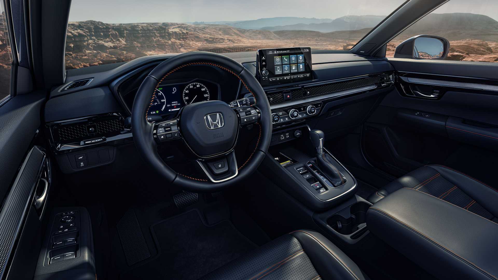 Honda CR-V 2024, interior.