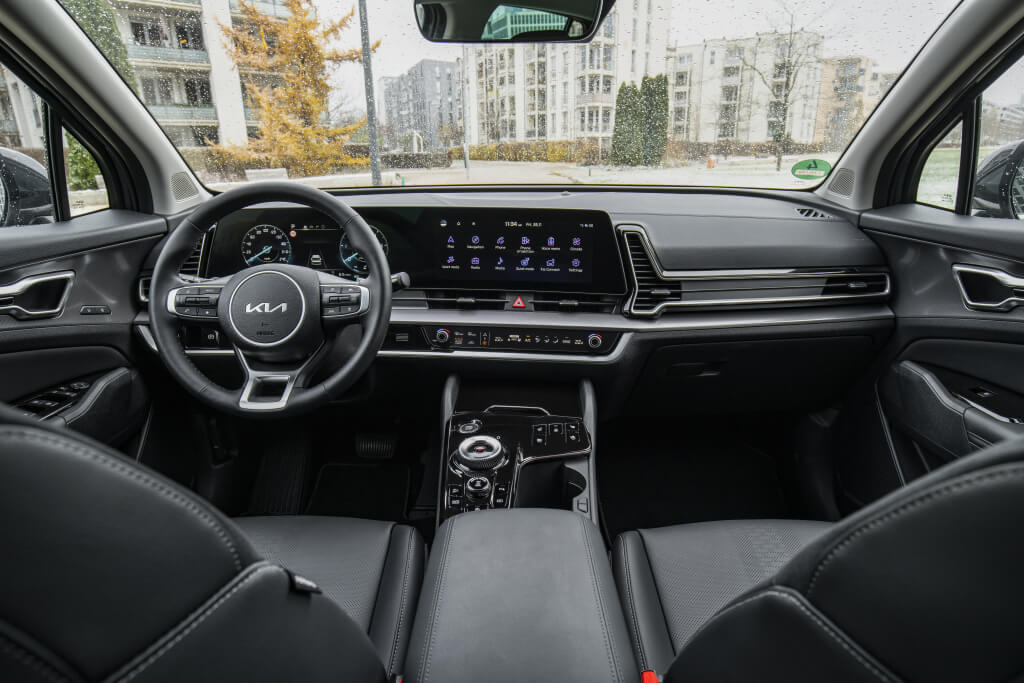 Kia Sportage 2022, salpicadero.