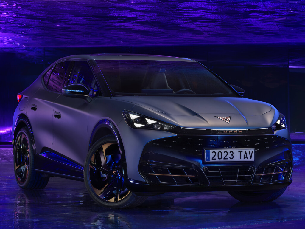 Cupra Tavascan: frontal.