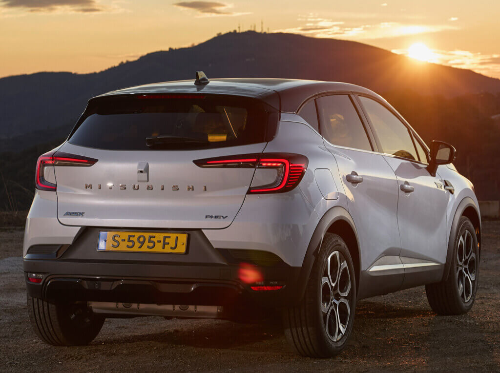 Mitsubishi ASX: trasera.