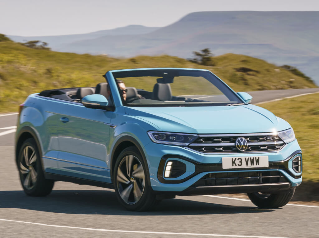 Volkswagen T-Roc Cabrio 2023: frontal.