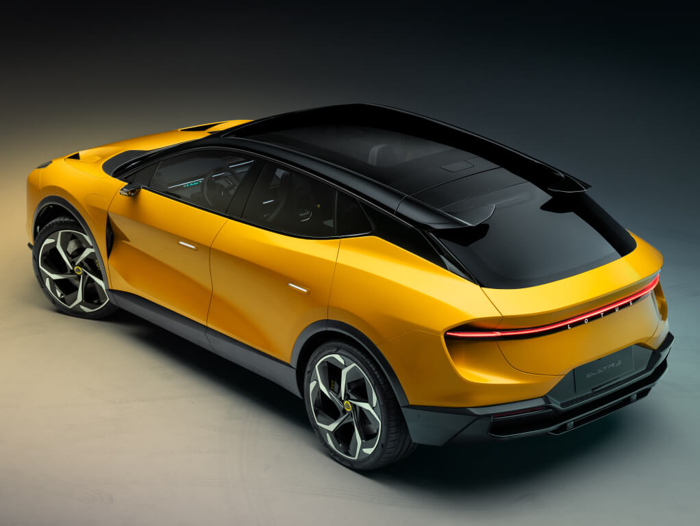 Lotus Eletre: trasera.