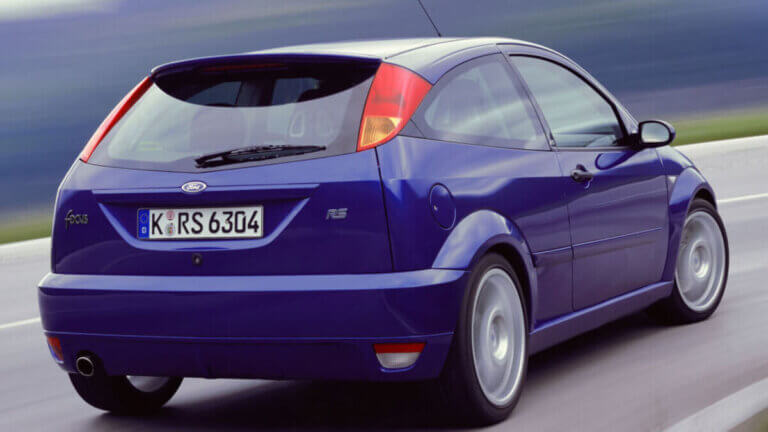 ford focus rs mk1 trasera
