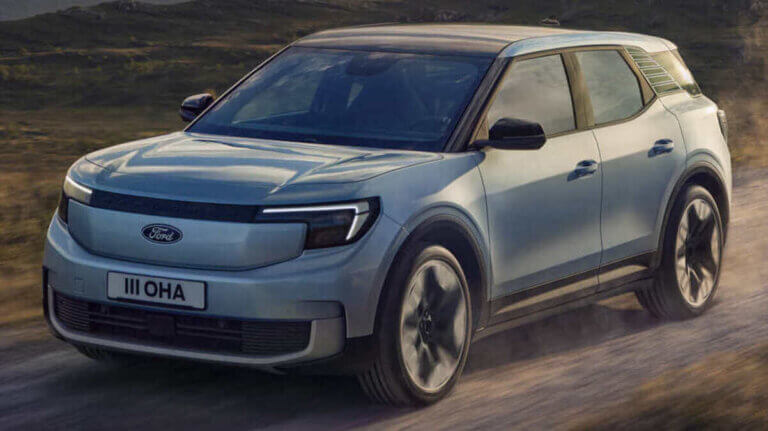 ford explorer ev frontal