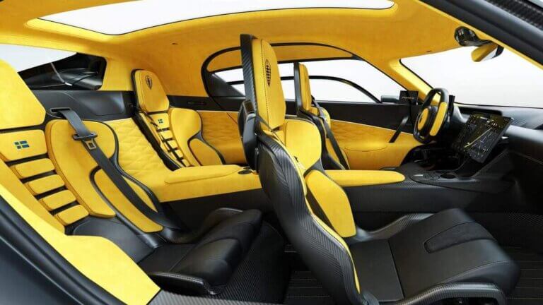 koenigsegg gemera interior
