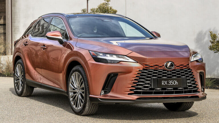 lexus rx frontal