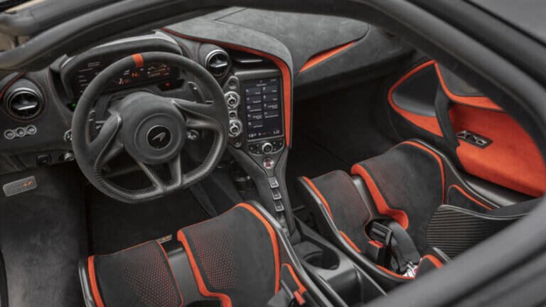 mclaren 765lt interior