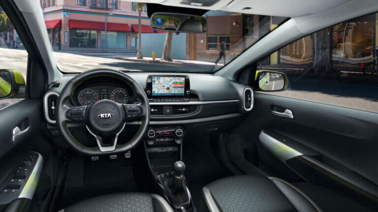 kia picanto 2021 x line interior