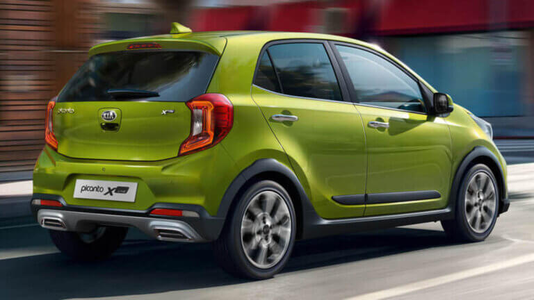 kia picanto 2021 x line trasera