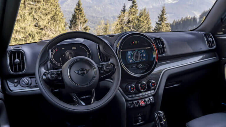 Vista interior del MINI Countryman 2021