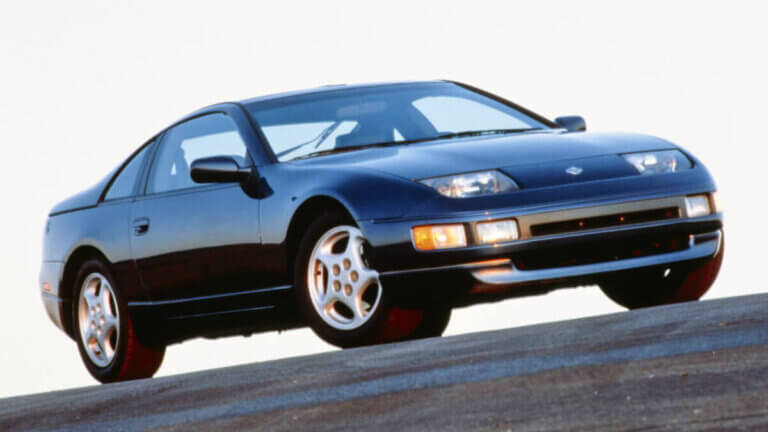 nissan 300zx z32 vista lateral generaciones z