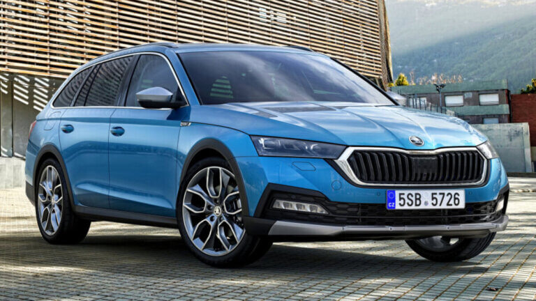 skoda octavia scout 2020 vista delantera