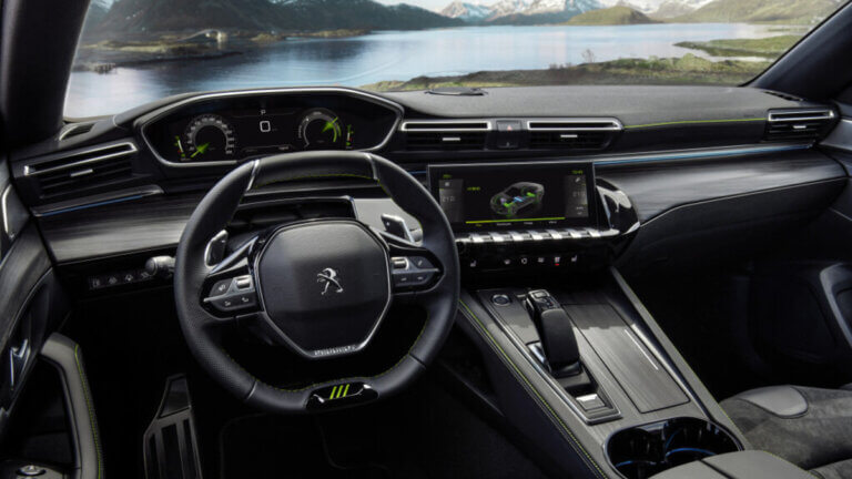 vista interior peugeot 508 pse