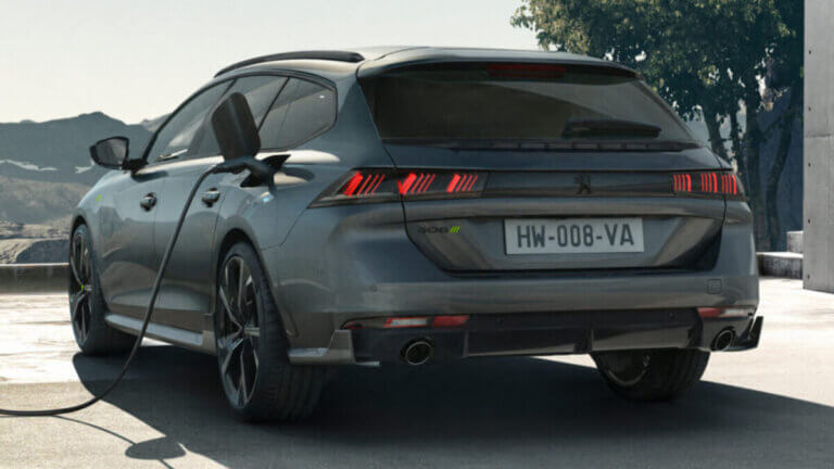 vista trasera peugeot 508 sw pse